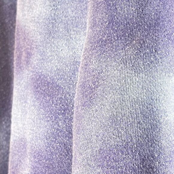 Zelo tie dye fleece size XXL shorts blue drawstring waist - Picture 4 of 8